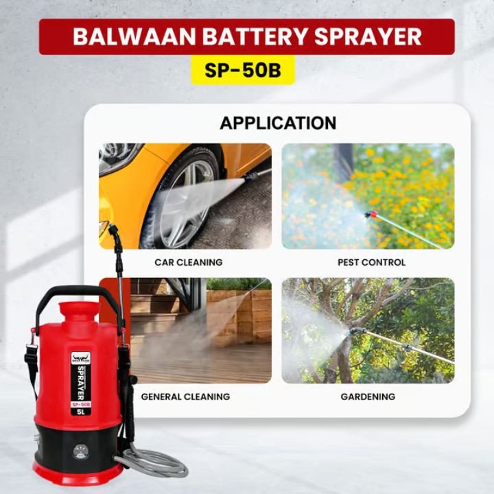 Balwaan SP 50B Li-Ion Battery Sprayer (5L) – thumb
